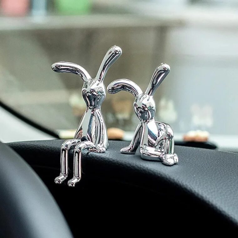 Cartoon animal car interior