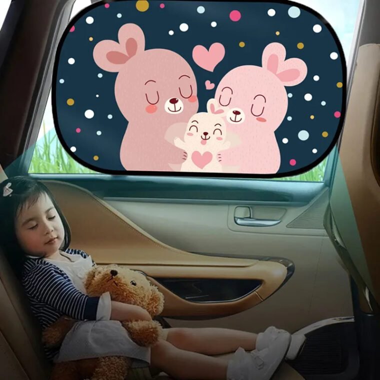 Car Sun Shade UV Protection Auto Curtain Outdoor Sunscreen
