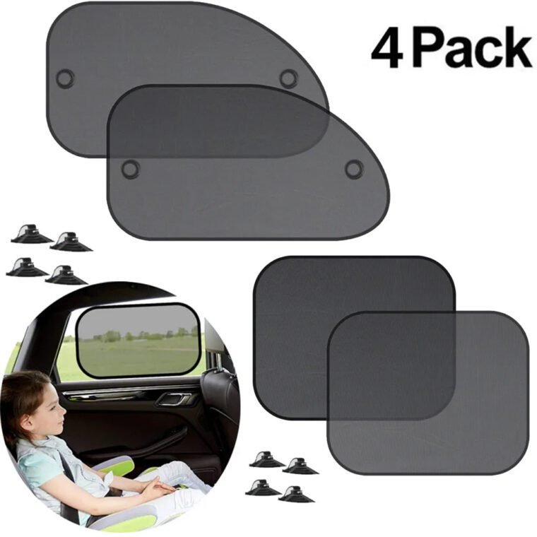 2PCS Sedan/SUV Sun Shade Curtain Side Window Sunshade