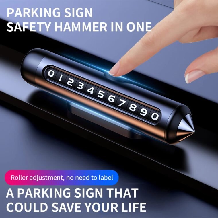 Car Temporary Parking Card