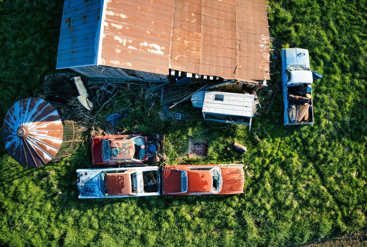 LIDAR sensor scanning street for autonomous navigation.
