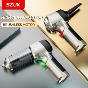 SZUK New C017Max Car Vacuum Cleaner Powerful Suction Wireless Cleaner Portable HandHeld Mini Vacuum Cleaner Cleaning Machine