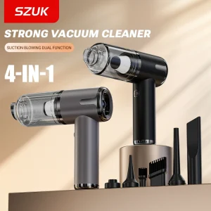 SZUK New Mini Car Vacuum Cleaner Wireless Powerful Vacuum Car Cleaner Handheld Portable Vacuum Cleaner Cleaning Machine