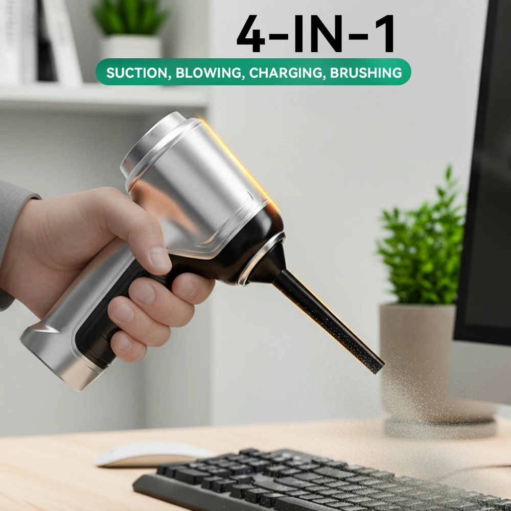 SZUK 638000Pa New Powerful Mini Vacuum Cleaner Handheld Wireless Car Vacuum Cleaner Home Appliance Portable Car Vacuum Cleaner - Image 5