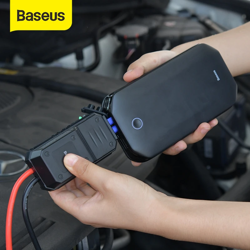 Baseus Car Battery Starter Battery Power Bank Portable Power Station 800A Car Charger Jump Start Auto Emergency Booster Device
