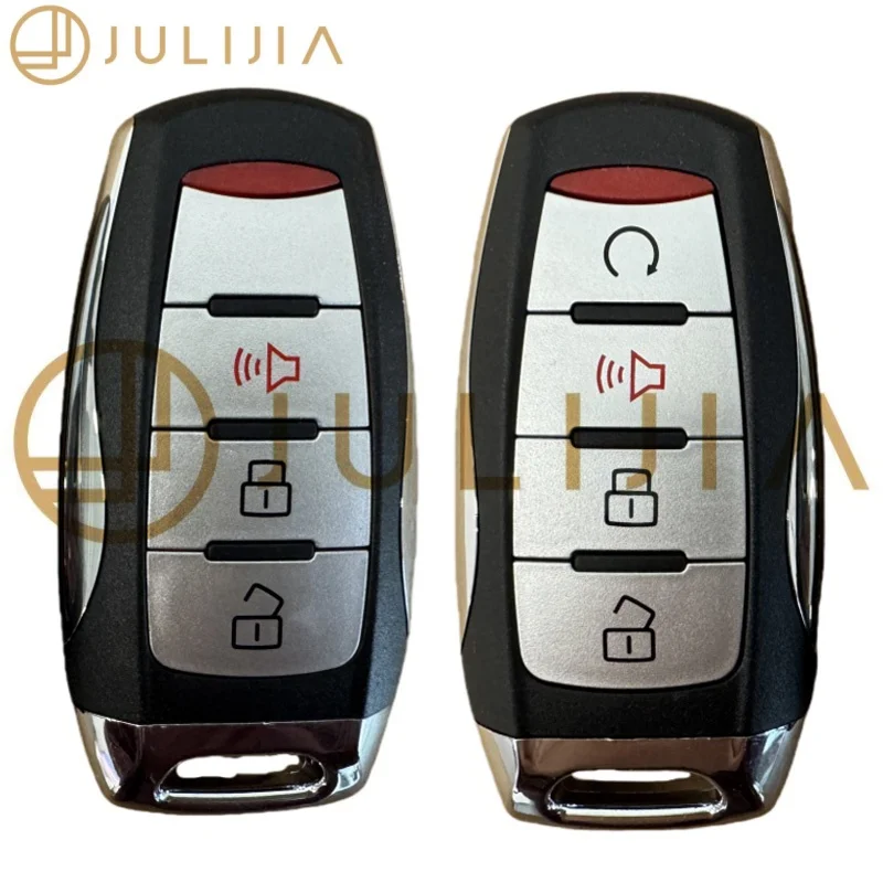 JULIJIA For Great Wall POER GWM Pao Poer Utility Haval UTE Cannon-X Pickup 47 Chip Keyless 4 Buttons 433Mhz Smart Remote Car Key - Image 2