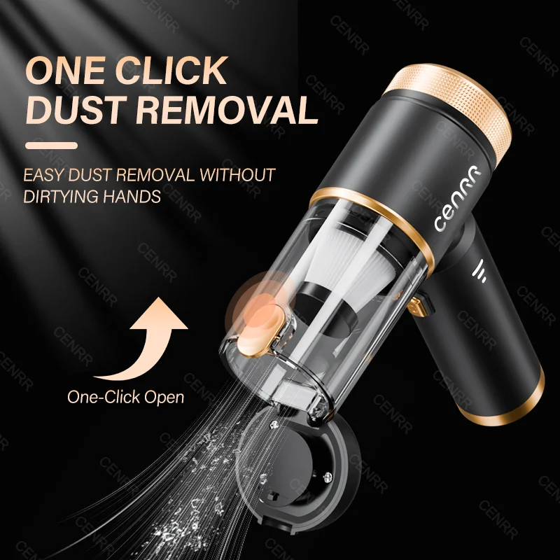 CENRR 998000PA Cordless New Portable Car Vacuum Cleaner Mini Powerful Vacuum Cleaner for Home Handheld Blower Car Cleaner - Image 6