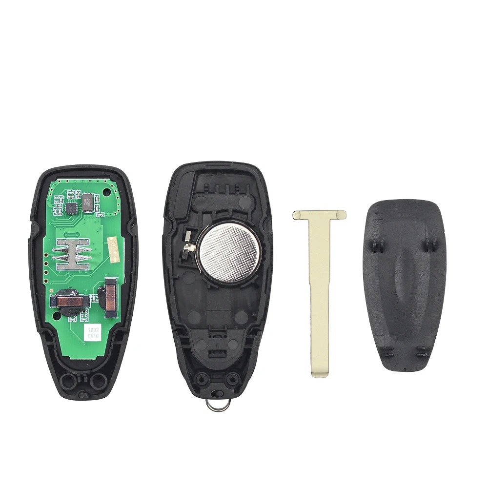 KEYYOU Smart Car Remote Key Fob 2 Buttons 4D63 DST+80 (40bit) Chip 433Mhz FSK For Ford Ecosport 2013 - 2016 Intelligent Keyless - Image 6