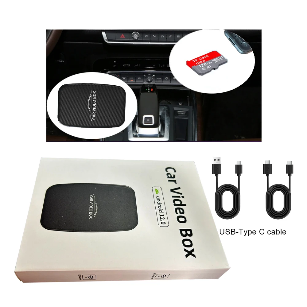 SKILLDRIVE 3 in 1 Car Ai Box Wireless CarPlay Android Auto Adapter Android TV Box on Youtube Nexflit Car Intelligent System - Image 3