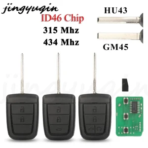 JYQ Remote Car Key 315Mhz 434Mhz ID46 For Holden VE Commodore Omega Berlina Calais SS SV6 HSV GTS Pontiac G8 Aoto Fob Control