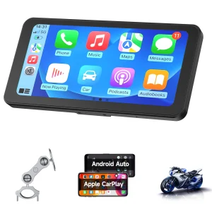 6.25 Inch Portable Mototorcycle Wireless Apple Carplay/Android Auto GPS Navigator touch screen Spedal CL871
