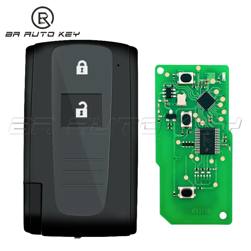 MOZB21TG MOZB31TG 2buttons Smart Remote Key For Toyota Prius Corolla Verso Camry 2002-2009 312MHZ 433MHZ 4D-B9 Chip