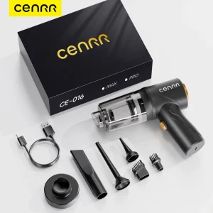 CENRR Car Vacuum Cleaner 895000PA Cordless Powerful Wireless Cleaner Cleaning Machine HandHeld Portable Vacuum Cleaner fo Car
