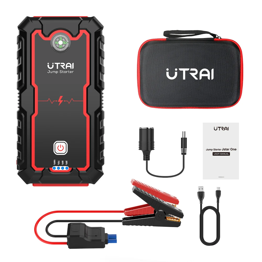 UTRAI Power Bank 2000A Jump Starter Portable Charger Car Booster 12V Auto Starting Device Emergency Car Battery Starter - Image 6