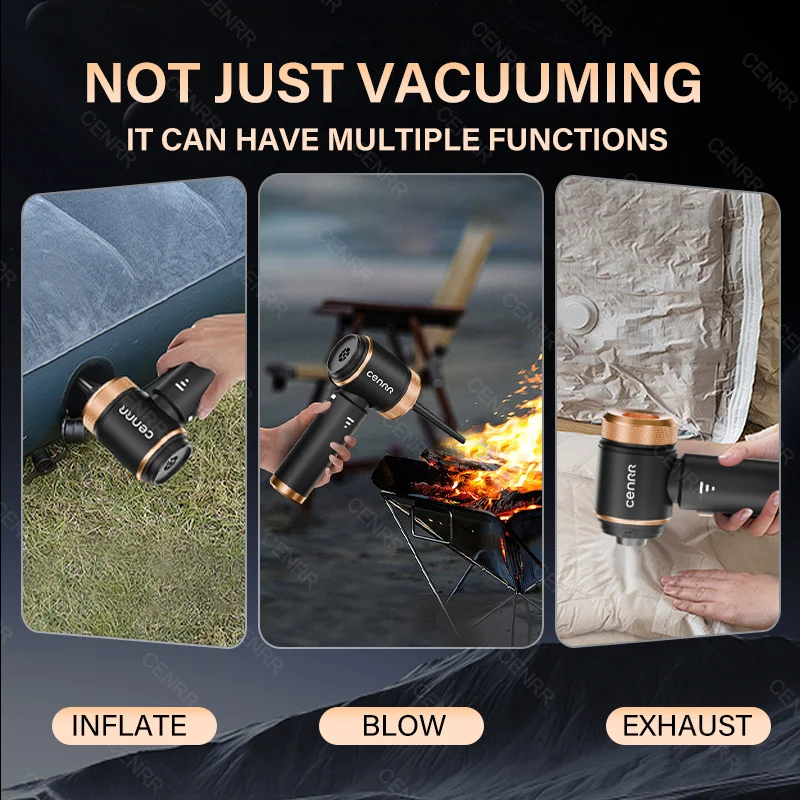 CENRR 998000PA Cordless New Portable Car Vacuum Cleaner Mini Powerful Vacuum Cleaner for Home Handheld Blower Car Cleaner - Image 5