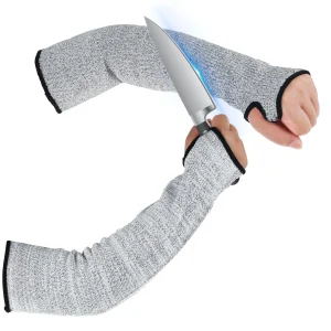 Safety Protective Work Arm Wrist Sleeve Gloves Anti Cut Guard Bracers Protector Safety Arm Sleeve Protective Arm Sleeve