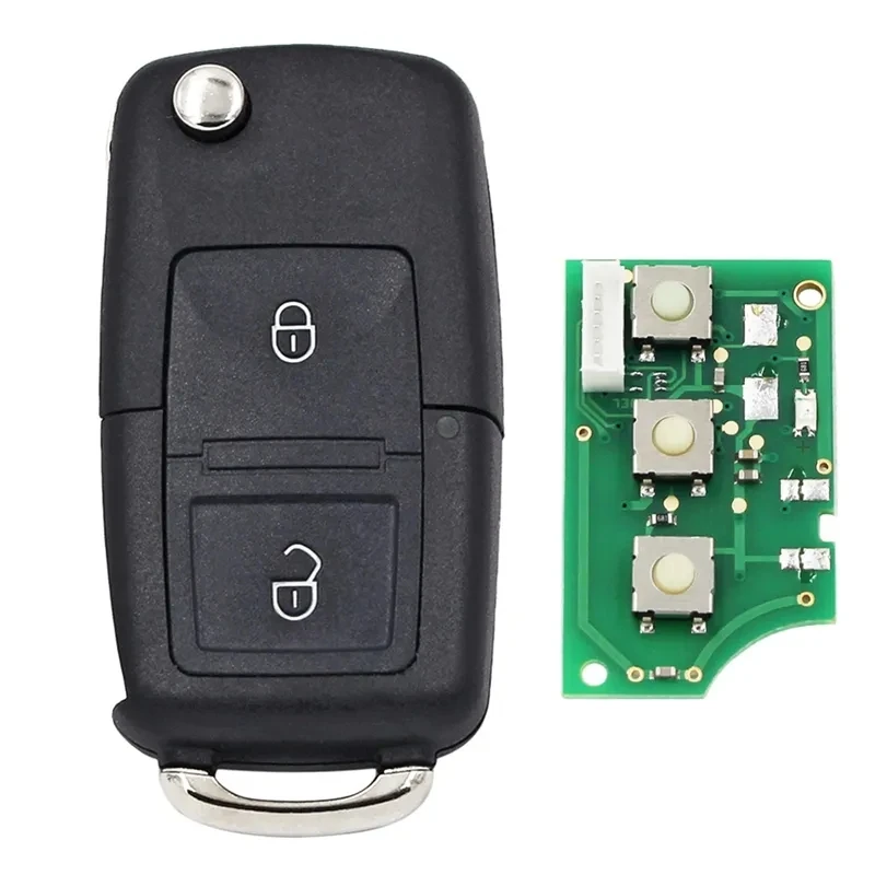 KEYECU 5FA 007 680 / 5FA 008 548 Upgraded Flip Remote Key Fob 433MHz ID48 for VW Bora Polo Golf Passat Lupo Seat Ibiza Cordoba - Image 3