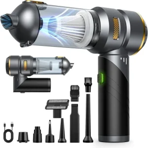 Car Vacuum Cleaner High Power Portable Handheld Wireless Brushless Motor Cleaning Machine Powerful Air Duster for Home Appliance