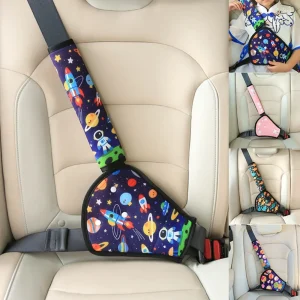 Car Child Safety Belt, Seat Shoulder Guard, Anchor, Safety Belt, Anti Pinch Neck Limiter, Stomach Protection