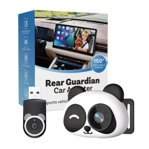 CA520-M Wireless CarPlay & Android Auto with 5GHz Wi-Fi Cabin Care Package 150° Wide Angle Night Adapter for Modern Families