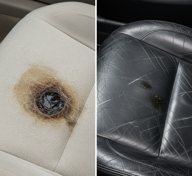 Cloth Seats vs Leather Seats — Which Is Harder to Detail?