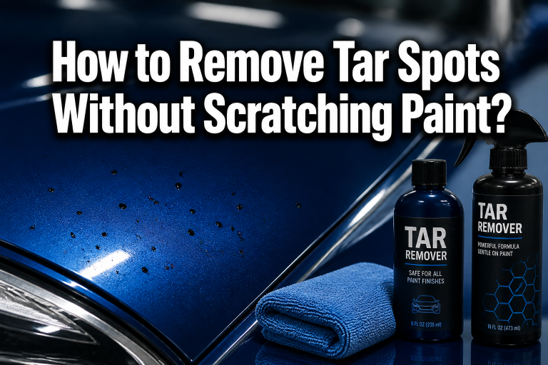 How to Remove Tar Spots Without Scratching Paint?