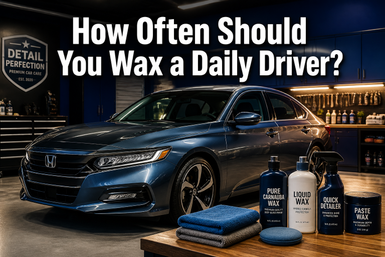 How Often Should You Wax a Daily Driver?