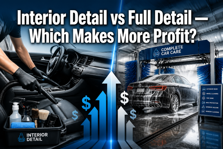 Interior Detail vs Full Detail — Which Makes More Profit?