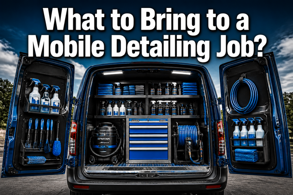 Complete Mobile Detailing Equipment Checklist (Beginner to Pro Setup)