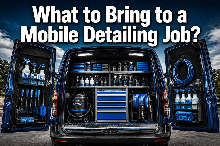 What to Bring to a Mobile Detailing Job?