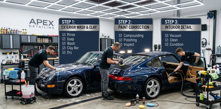 Ultimate Car Detailing Guide: The Complete Step-by-Step Process