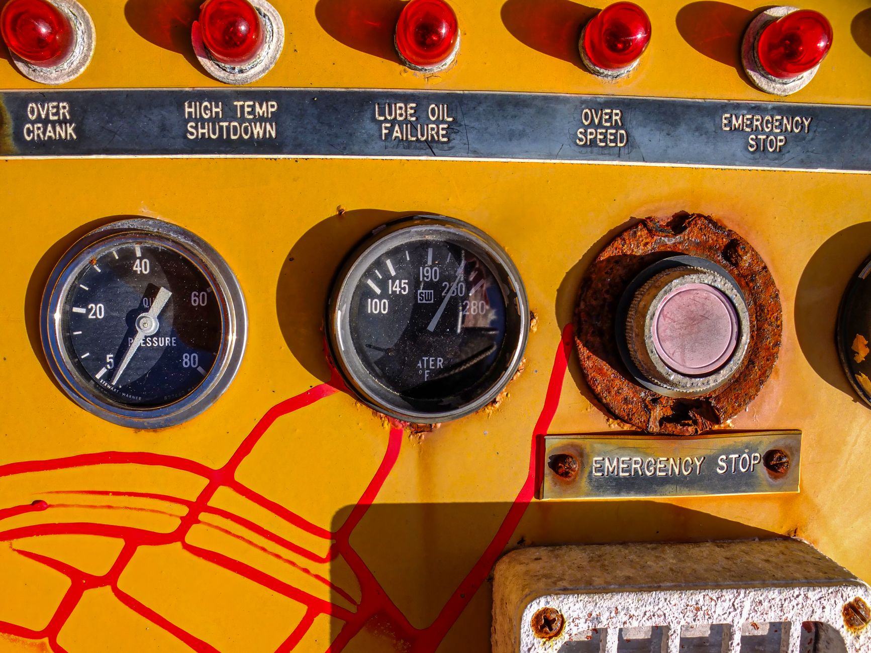 oil pressure light