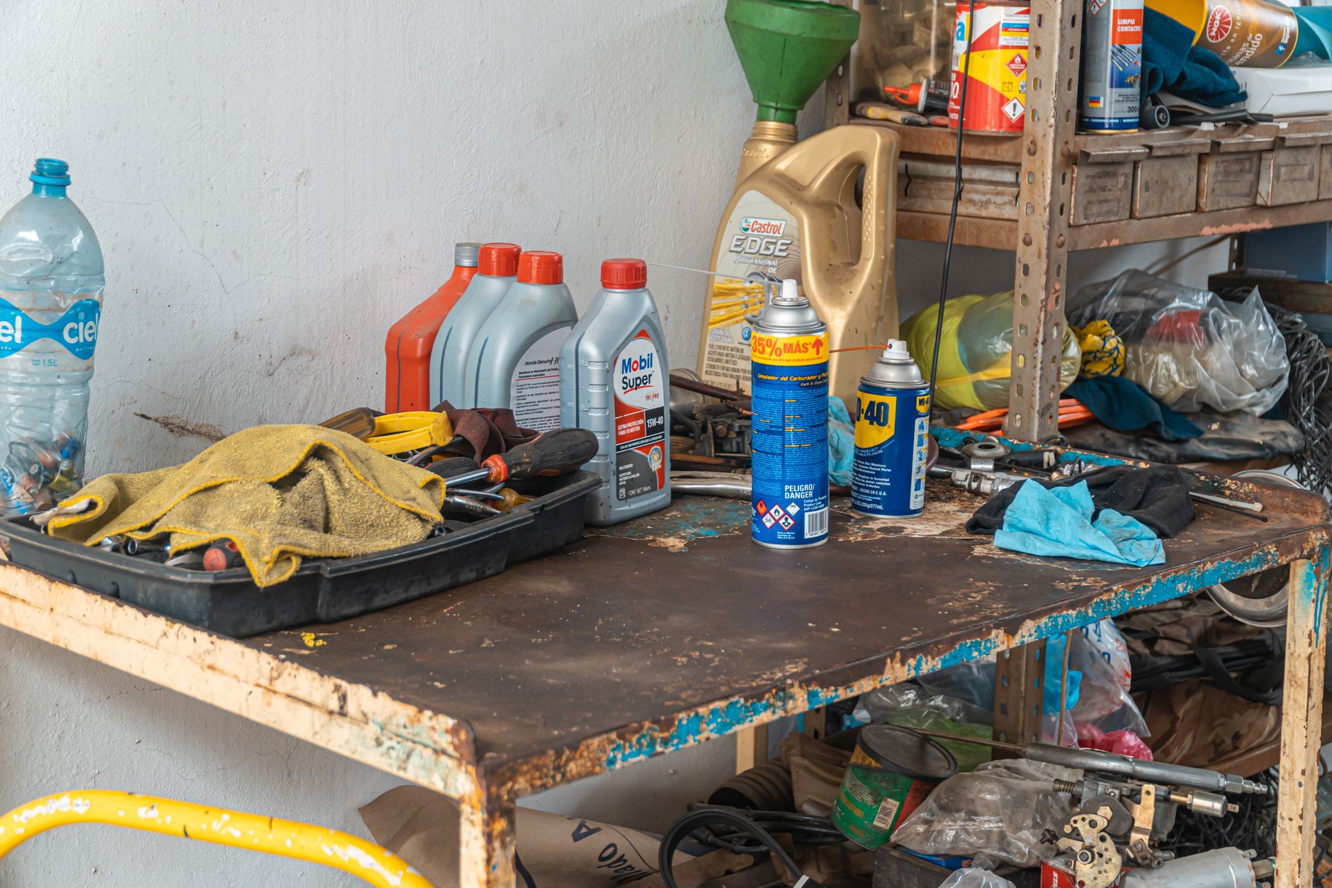 oil change tools