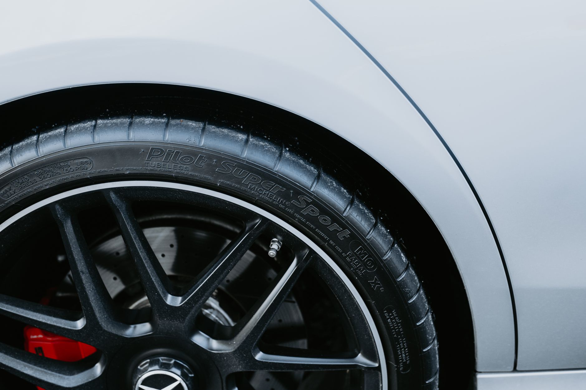 tire pressure braking test